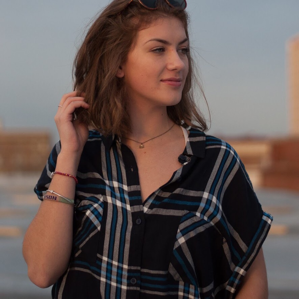 Plaid Blouse